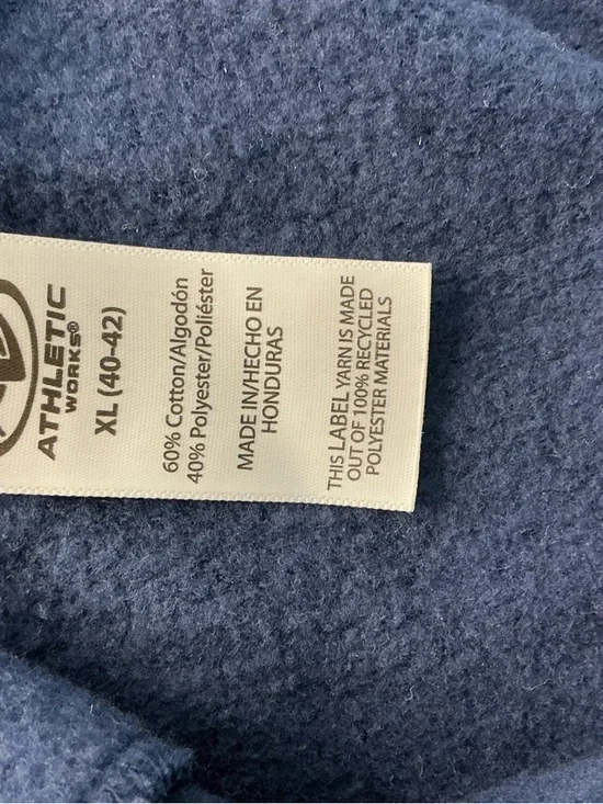 Athletic Works Boys Navy Elastic Waist Joggers - Picture 3 of 8